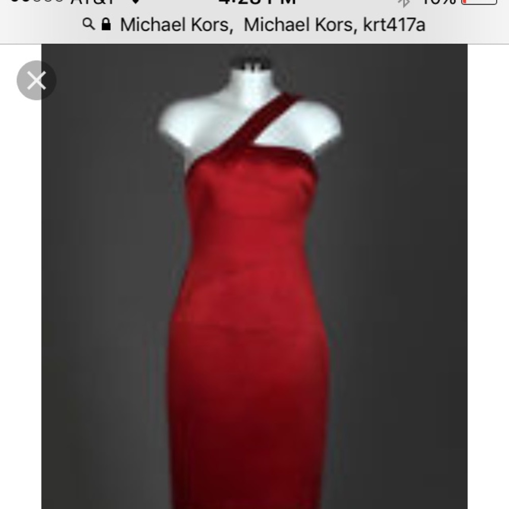 Gorgeous red cocktail dress